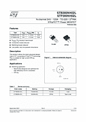 DataSheet STB300NH02L pdf